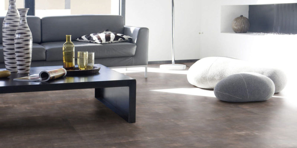 Pavimento pvc assorbimento acustico look moderno