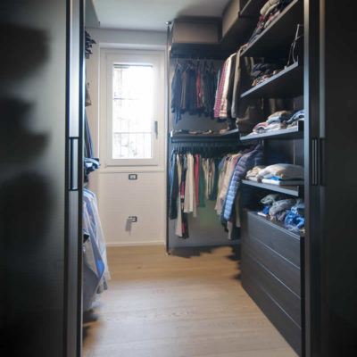 parquet spazzolato cabina armadio