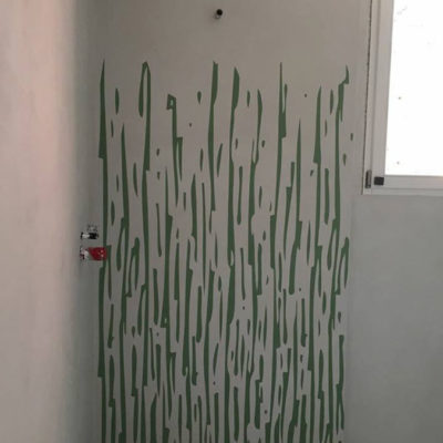 decorazioni microcemento doccia