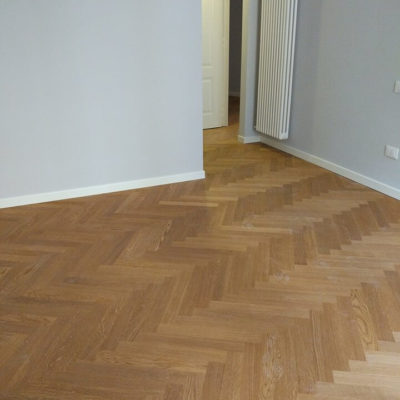 posa spina di pesce parquet rovere