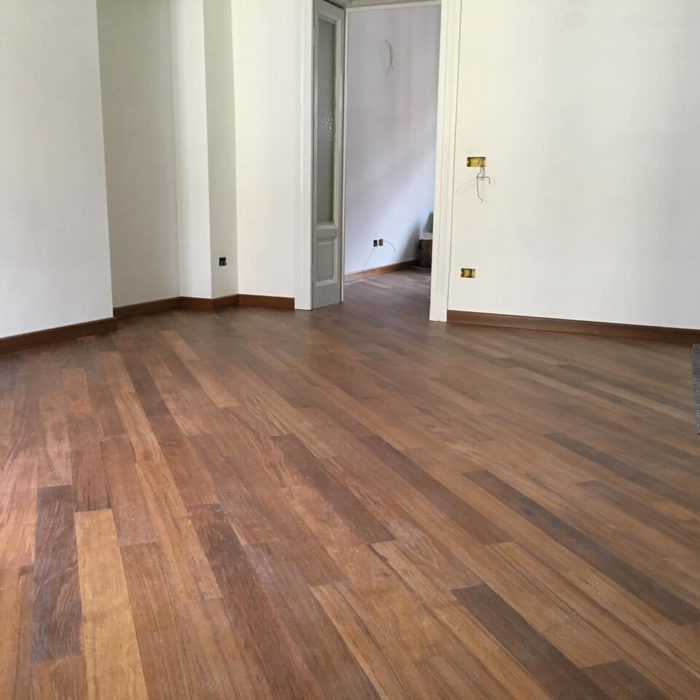 ristrutturazione appartamento posa parquet