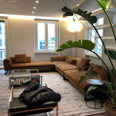 decorazione pareti con resina cementizia