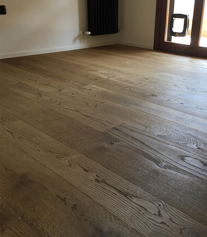 posa parquet rovere mandorla bauwerk