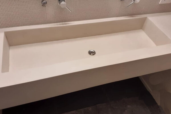lavabo microcemento a milano