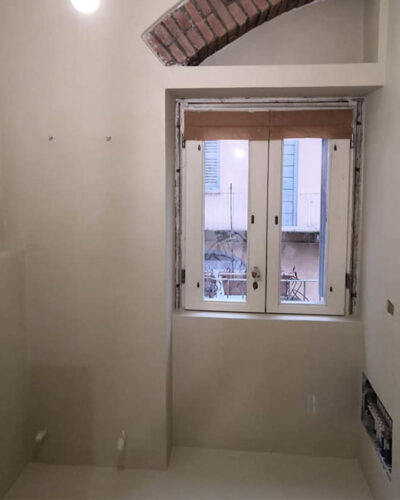 microcemento su parete