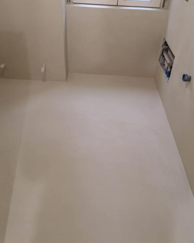 posa microcemento in appartamento di milano