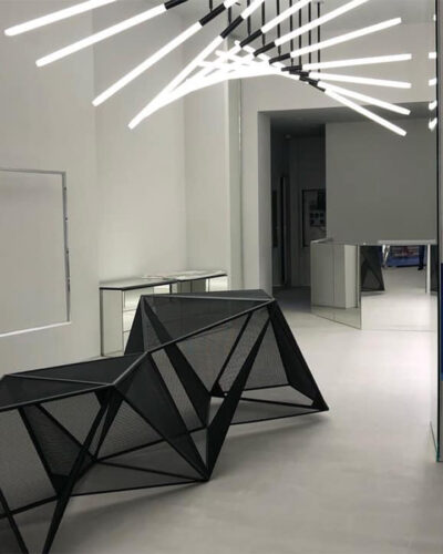 microcemento per negozio a milano