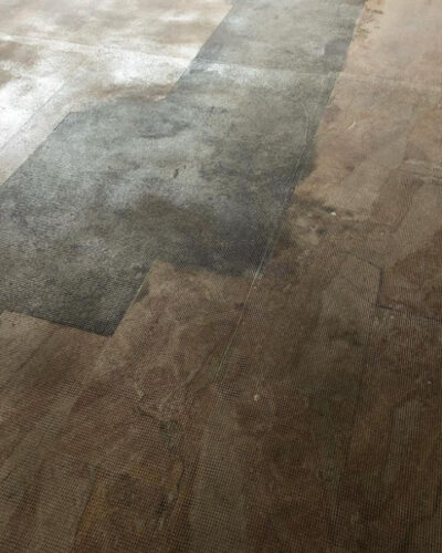 pavimento preparato per posa oleomalta